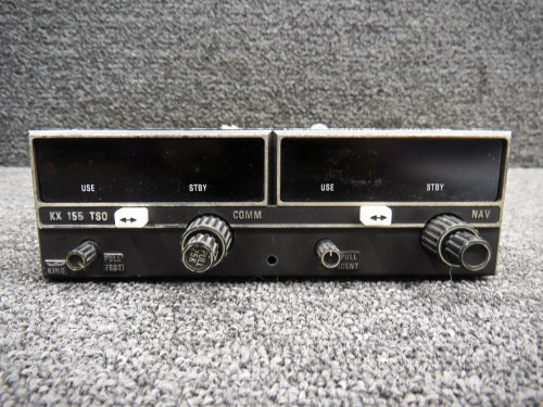 069-1024-08 King Radio KX-155 VHF Nav-Com Radio Assembly with Mods (Core)