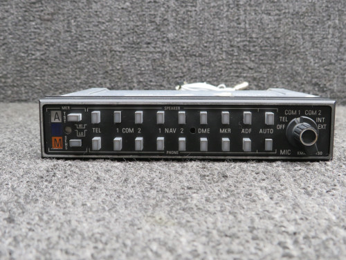 066-1055-03 Bendix King KMA-24 Audio Selector Panel with Tray, Mods