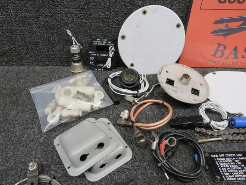 1997 Beechcraft A36 Goodie Bag with Switches, Lights, Plugs, Fuse Limiters, etc