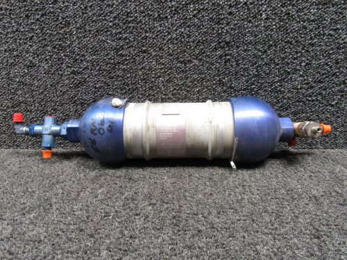 60816-3 (Alt: MS28797-3) Teledyne Hydraulic Fluid Accumulator