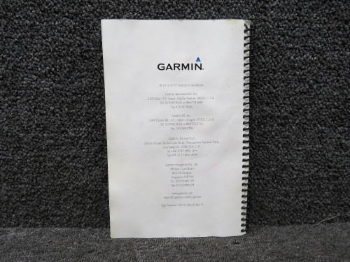 190-01182-00 Garmin GTR-225-225A-225B Pilot’s Guide (Rev: B)