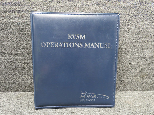 Cessna Citation 560 V 2019 RVSM Operations Manual