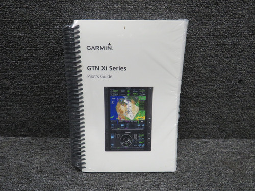 190-02327 Garmin GTN Xi Series Pilot’s Guide (New-Old Stock)