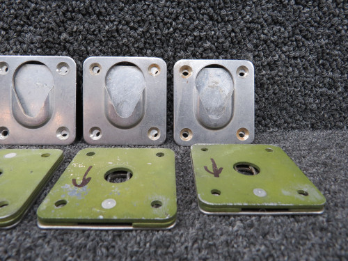 68094-003, 68096-000 Piper PA-34-200T Aft Seat Attach Plate Set of 4