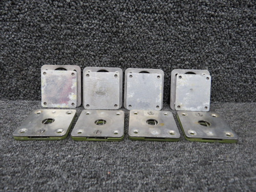 68094-003, 68096-000 Piper PA-34-200T Aft Seat Attach Plate Set of 4