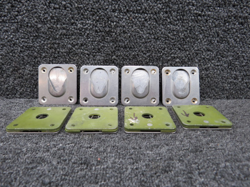 68094-003, 68096-000 Piper PA-34-200T Aft Seat Attach Plate Set of 4