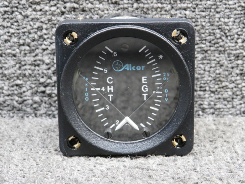 46126 Alcor Cylinder Head Temp & Exhaust Gas Temp Indicator with Probes