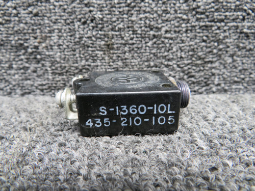 S-1360-10L Wood Electric Circuit Breaker Set of 6 (Amps: 10)