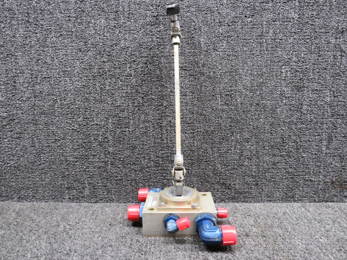 C291503-0101, 2116005-1 Cessna T207 Fuel Selector Valve with Shaft & Handle