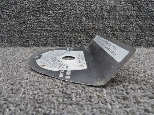 0705048-24 Cessna T207 Long Range Tank Fuel Selector Valve Placard