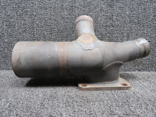 K1250860M-105 Continental TSIO-520 Turbo Inlet Exhaust Stack w Probe Hole