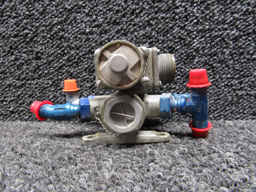 54C54619 Ronson Solenoid Operated 4-Way 2-Position Skydrol Valve (28V, 3000PSI)