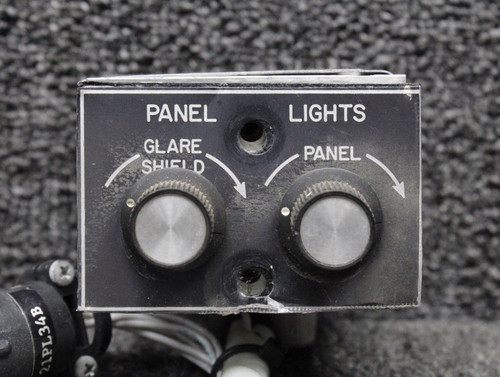 800049-503 Mooney M20J Panel Lights Dimmer Switch Assembly (Volts: 14)