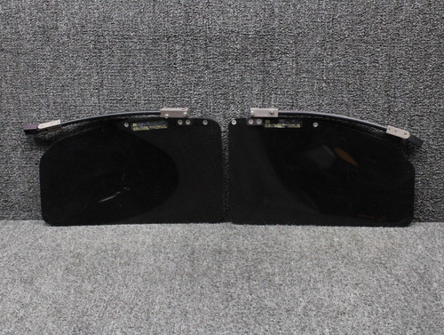 RMY-300-1 Rosen Sun Visor Set Assembly LH and RH (Warped Lens)