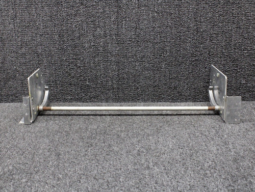 140221-005, 140221-003 Mooney M20J Rear Seat Adjust Brackets w Tube and Hooks LH