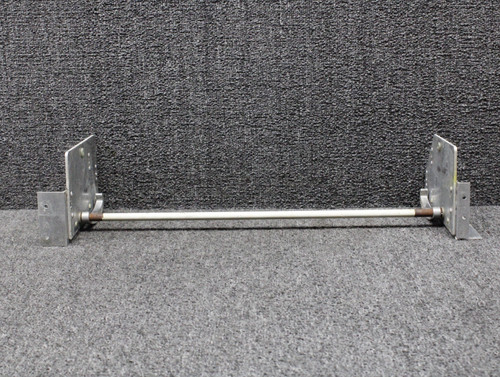 140221-007, 140221-004 Mooney M20J Rear Seat Adjust Brackets w Tube and Hooks RH
