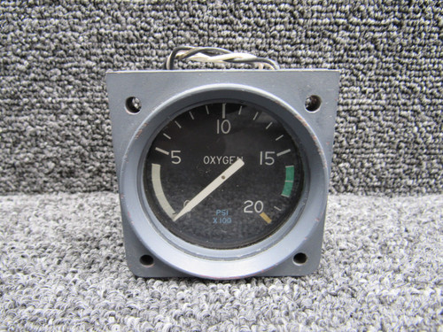 40-480-0101 (Alt: C668512-0101) Aerosonic Corp Oxygen Pressure Indicator