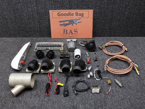 Mooney M20J Goodie Bag with Antenna, Cabin Air Vents, Warning Horns, more