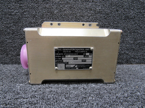 31435-51525-001F Lucas Aerospace DC Generator Control Unit with Mod (Core)