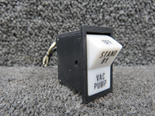 688-296 (Alt: 8941K699) Piper PA46-310P Standby Vacuum Pump Rocker Switch