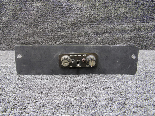 403 Flightcom Intercom Panel with Connector (Core)
