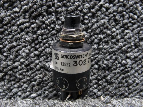 12522 (Alt: 30271-18N) Staco Switch Push Switch