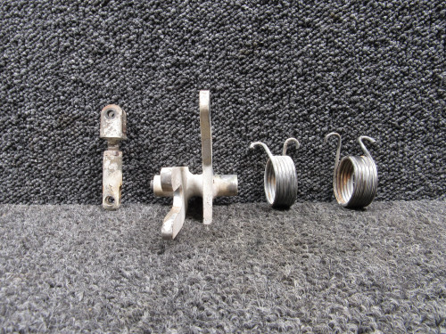 50-820221-15 Beech KA-A90 Nose Landing Gear Uplock with Springs LH