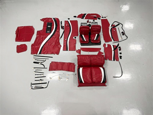 Piper PA24-250 Interior Set with Seats, Headliner, and Accessories