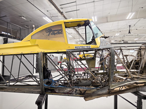 Grumman G-164A Fuselage with Bill of Sale, Data Tag, Airworthiness, and Log Books