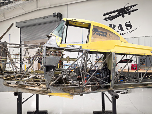 Grumman G-164A Fuselage with Bill of Sale, Data Tag, Airworthiness, and Log Books