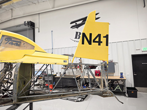 Grumman G-164A Fuselage with Bill of Sale, Data Tag, Airworthiness, and Log Books