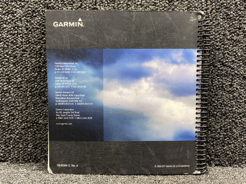 190-00384-12 (Use: 190-00384-13) Garmin G1000 Integrated Flight Reference Guide