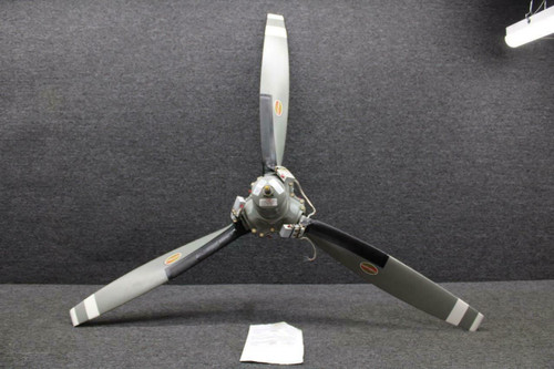 PHC-C3YF-2UF Hartzell 3 Blade Q-Tip Propeller Assy RH W/ Logbook BAS Part Sales | Airplane Parts