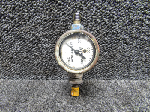 Aero Commander Air Regulator Indicator with Tee Filler Valve