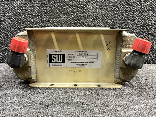 10610R Lycoming IO-540-AB1A5 Stewart Warner Oil Cooler Assembly