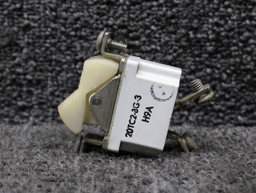 20TC2-BG-3 (Alt: 930023-013) Mooney M20K Klixon Radio Master Rocker Switch