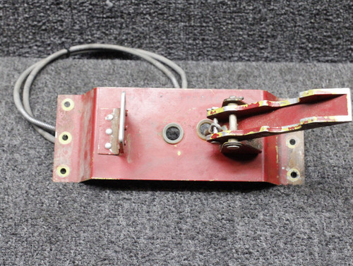 560249-001, 560249-005 Mooney M20K Emergency Gear Retract Lever w Support, Cable