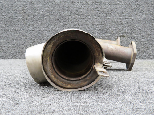 642220-103, 642220-905-2 Continental TSIO-360-LB Exhaust Riser Cylinder w Shroud