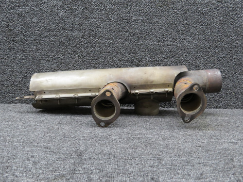 642220-103, 642220-905-2 Continental TSIO-360-LB Exhaust Riser Cylinder w Shroud