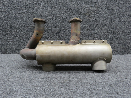 642220-104, 642220-106 Continental TSIO-360-LB Exhaust Riser Cylinder w Shroud