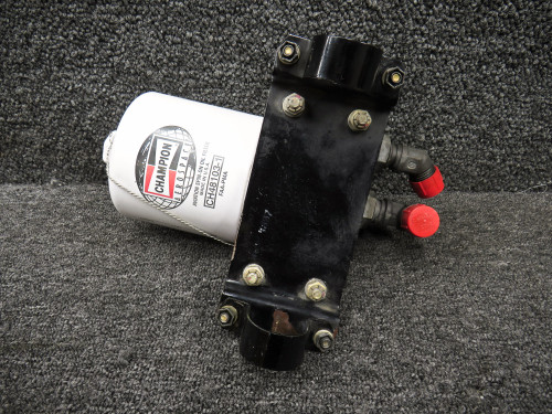 CH48103-1, 54J21078 Lycoming TIO-540-AE2A Champion Oil Filter Housing Assembly