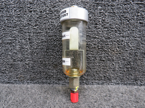 R-100 (Alt: MCR-100C) Bell 505 Matco Hydraulic Brake Reservoir with Bracket