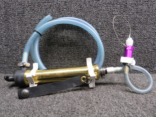 Bell 505 Transfer Pump with Hydraflow AN Bulkhead Quick Disconnect