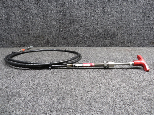 38064600 Bell 505 Fuel Shutoff Valve Control Cable Assembly (Length: 92”)