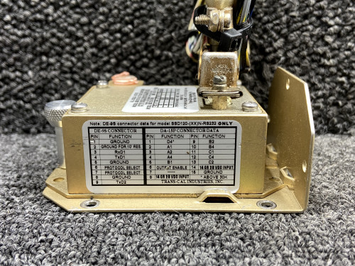 SSD120-30N Trans-Cal Solid State Altitude Digitizer Assembly (10-30V, 0.3A)