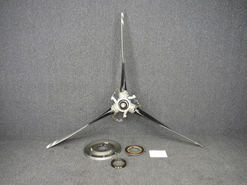 HC-B3TN-3B Hartzell 3-Blade Propeller Assy with Logs