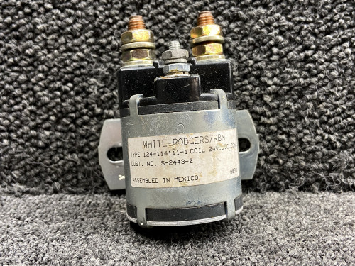 124-114111-1 (Alt: S-2443-2) White Rodgers Relay Solenoid (24V)