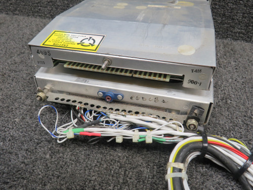 066-1055-03 Bendix King KMA-24 Audio Selector Panel w Tray, Mods (Volts: 14, 28)