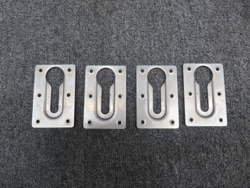 99143-003, 99140-000 Piper PA28-181 Seat Attach Plate and Backplate (Set of 4)