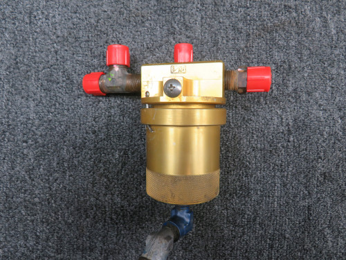 SA3-00 Steves Aircraft Fuel Gascolator Assembly w STC